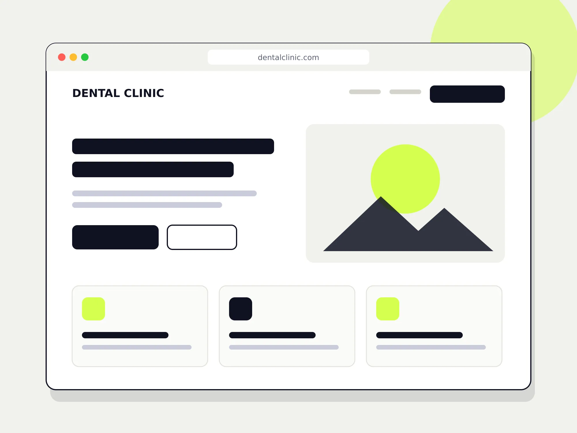 DENTAL CLINIC: صورة المشروع